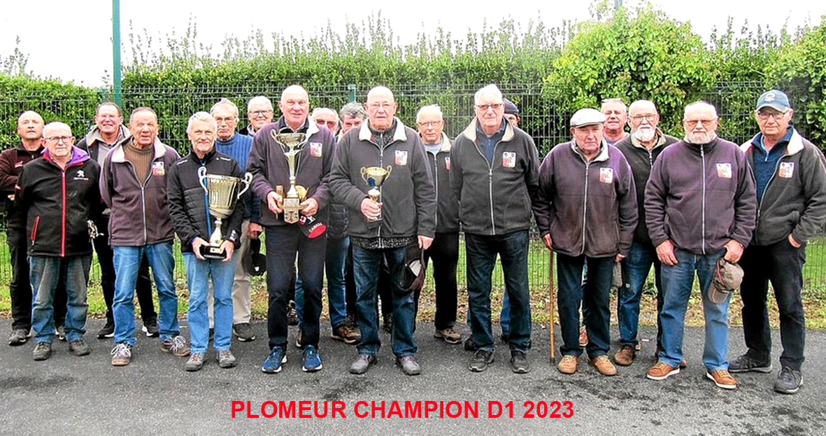 plomeur champion d1 2023